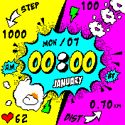 华米跃我Amazfit Bip手表表盘