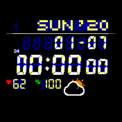 华米跃我Amazfit Bip手表表盘