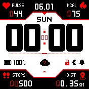 华米跃我Amazfit Bip手表表盘
