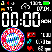 华米跃我Amazfit Bip手表表盘