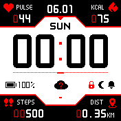 华米跃我Amazfit Bip手表表盘