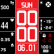 华米跃我Amazfit Bip手表表盘