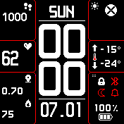 华米跃我Amazfit Bip手表表盘