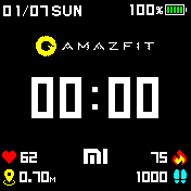 华米跃我Amazfit Bip手表表盘