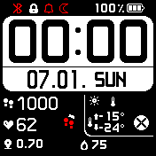 华米跃我Amazfit Bip手表表盘