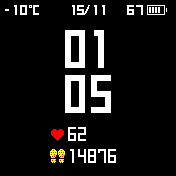 华米跃我Amazfit Bip手表表盘