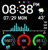 华米跃我Amazfit Bip手表表盘