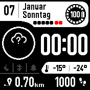 华米跃我Amazfit Bip手表表盘