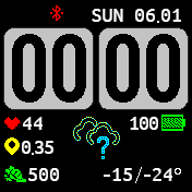 华米跃我Amazfit Bip手表表盘