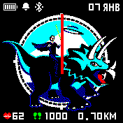 华米跃我Amazfit Bip手表表盘