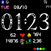 华米跃我Amazfit Bip手表表盘