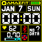 华米跃我Amazfit Bip手表表盘