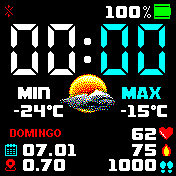 华米跃我Amazfit Bip手表表盘