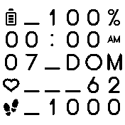 华米跃我Amazfit Bip手表表盘