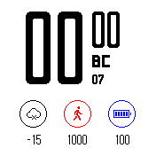 华米跃我Amazfit Bip手表表盘