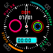 华米跃我Amazfit Bip手表表盘