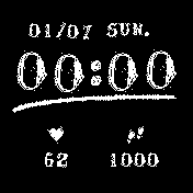 华米跃我Amazfit Bip手表表盘