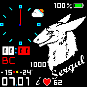 华米跃我Amazfit Bip手表表盘