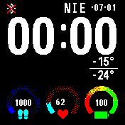 华米跃我Amazfit Bip手表表盘