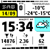 华米跃我Amazfit Bip手表表盘