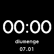 华米跃我Amazfit Bip手表表盘