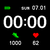 华米跃我Amazfit Bip手表表盘