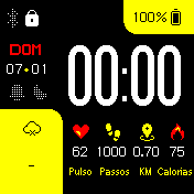 华米跃我Amazfit Bip手表表盘