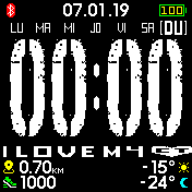 华米跃我Amazfit Bip手表表盘