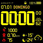 华米跃我Amazfit Bip手表表盘