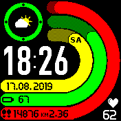 华米跃我Amazfit Bip手表表盘