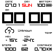 华米跃我Amazfit Bip手表表盘