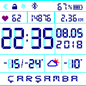 华米跃我Amazfit Bip手表表盘