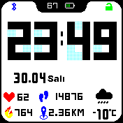 华米跃我Amazfit Bip手表表盘