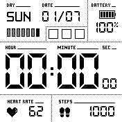 华米跃我Amazfit Bip手表表盘