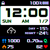 华米跃我Amazfit Bip手表表盘