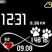 华米跃我Amazfit Bip手表表盘
