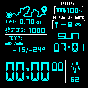 华米跃我Amazfit Bip手表表盘