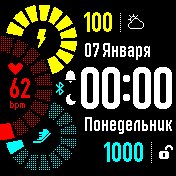 华米跃我Amazfit Bip手表表盘