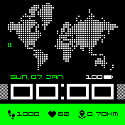 华米跃我Amazfit Bip手表表盘