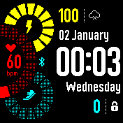 华米跃我Amazfit Bip手表表盘