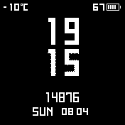 华米跃我Amazfit Bip手表表盘