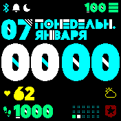 华米跃我Amazfit Bip手表表盘