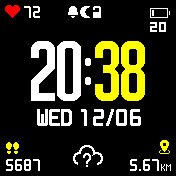 华米跃我Amazfit Bip手表表盘
