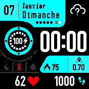 华米跃我Amazfit Bip手表表盘