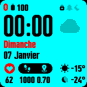 华米跃我Amazfit Bip手表表盘