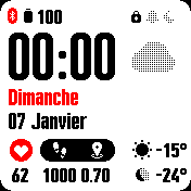 华米跃我Amazfit Bip手表表盘