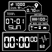 华米跃我Amazfit Bip手表表盘