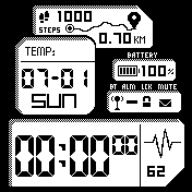 华米跃我Amazfit Bip手表表盘