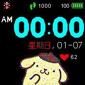 华米跃我Amazfit Bip手表表盘