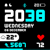 华米跃我Amazfit Bip手表表盘